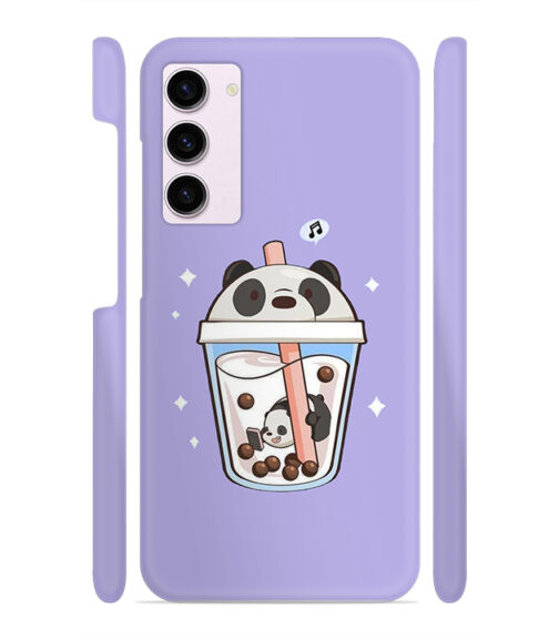 Panda Smoothie graphics Samsung Galaxy S23 5G Mobile Cover