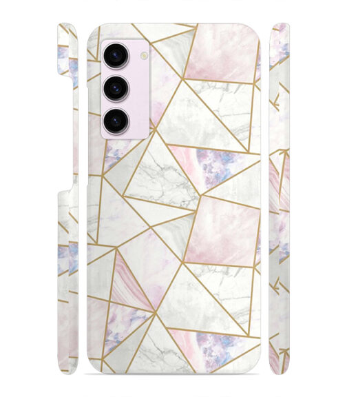 Marvel effect with gold line abstract design Samsung Galaxy S23 5G Mobile Cover