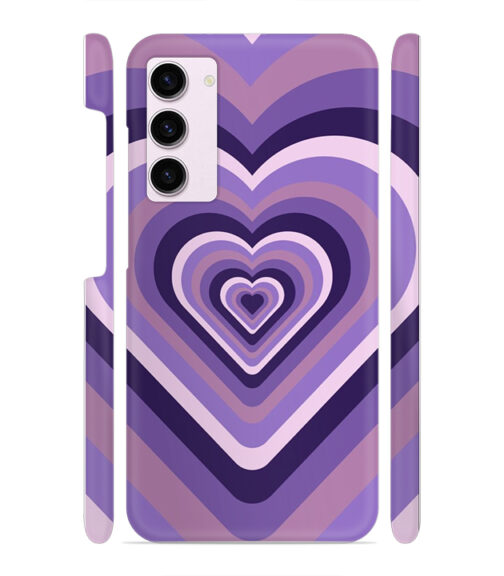 Heart vintage design with neural color Samsung Galaxy S23 5G Mobile Cover