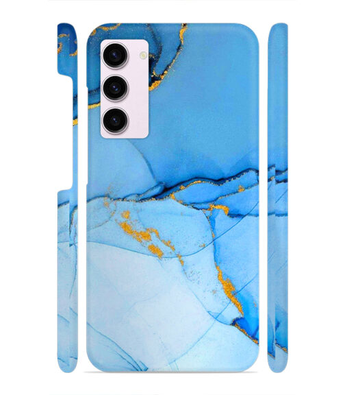 Ocean marvel texture with gold ink Samsung Galaxy S23 5G Mobile Cover
