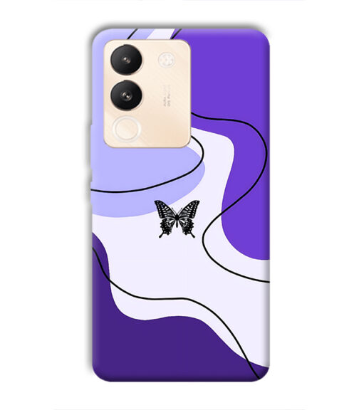 Butterfly with multicolor Vivo Y200 (5G) Mobile Cover