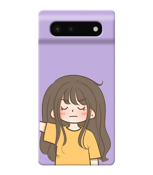 angry girl Google pixel 6 Mobile Cover