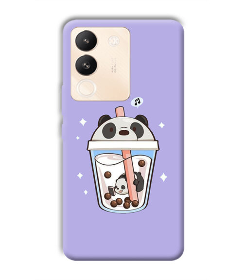 Panda Smoothie graphics Vivo Y200 (5G) Mobile Cover