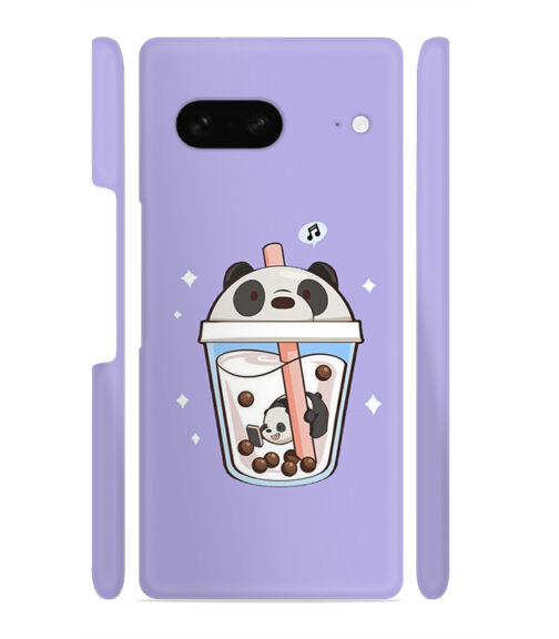 Panda Smoothie graphics Google Pixel 7 Mobile Cover