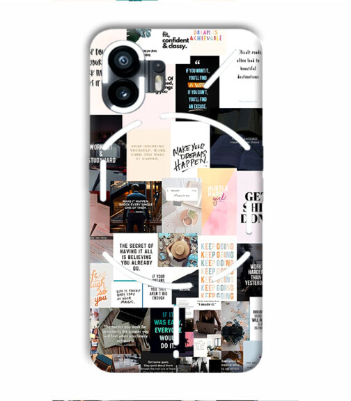 Motivational Quotes Nothing Phone 2 Mobile Cover