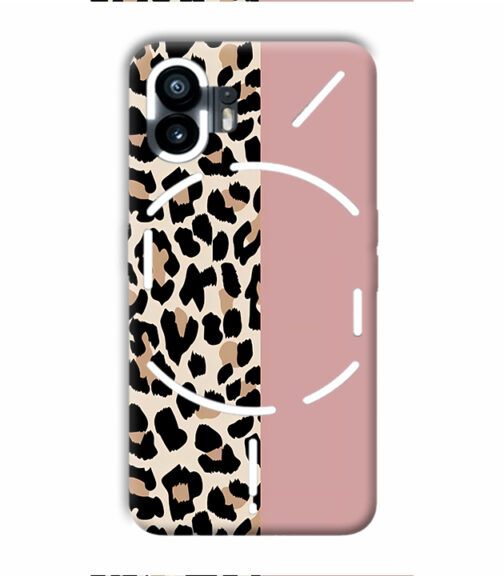 Tiger half skin Nothing Phone 2 Mobile Cover