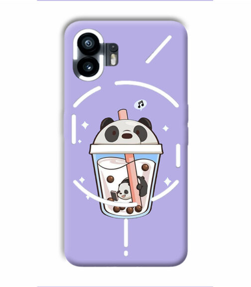 Panda Smoothie graphics Nothing Phone 2 Mobile Cover