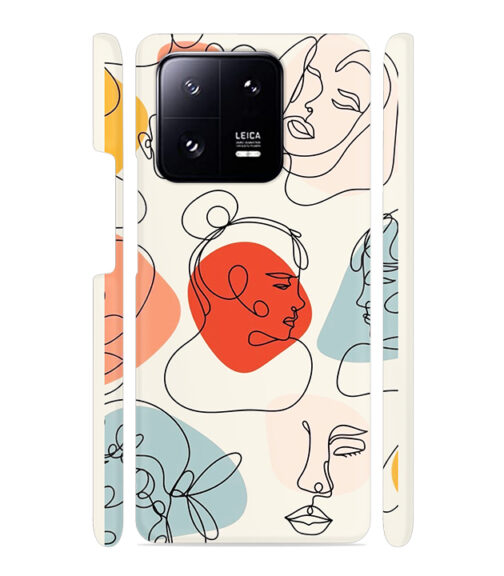 Beautiful lineart Xiaomi MI 13 PRO Mobile Cover
