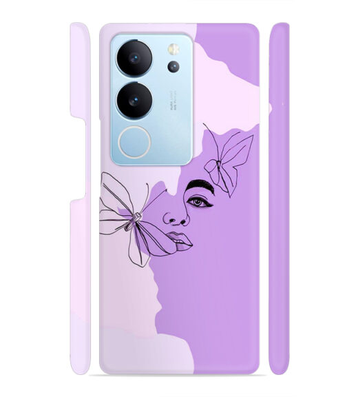 Floral Design graphics Vivo V29 5G Mobile Cover