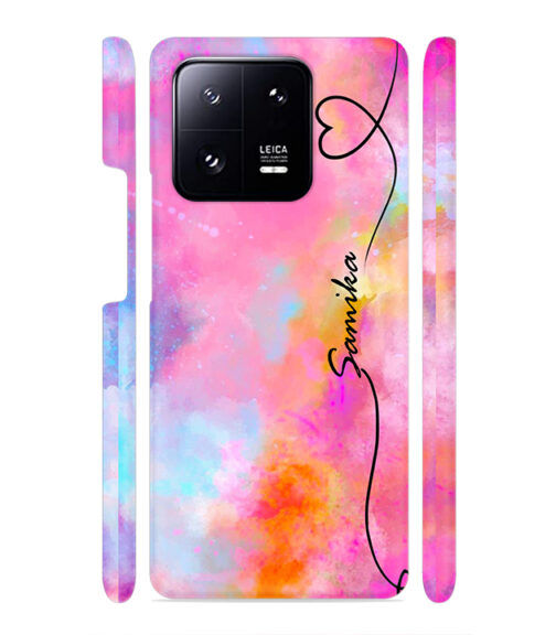Customize text smokie multicolor Xiaomi MI 13 PRO Mobile Cover