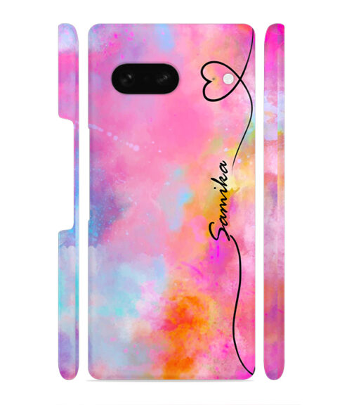 Customize text smokie multicolor Google Pixel 7 Mobile Cover