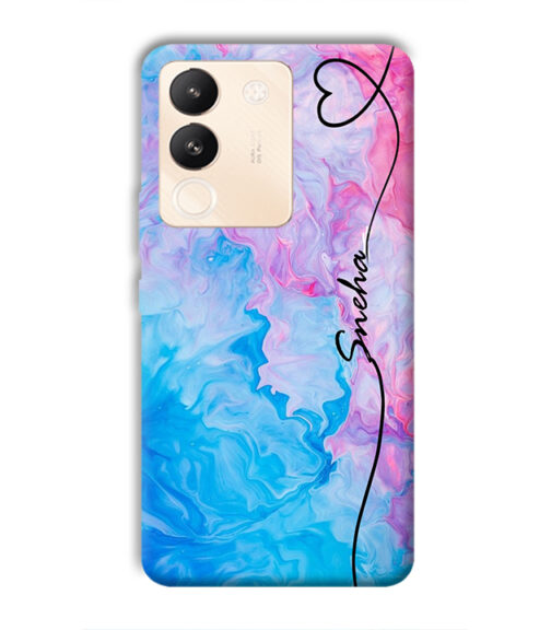 Customize text with multicolor graphics Vivo Y200 (5G) Mobile Cover