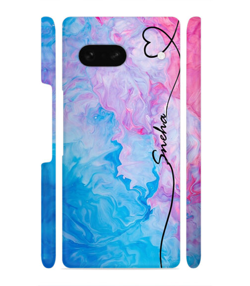 Customize text with multicolor graphics Google Pixel 7 Mobile Cover