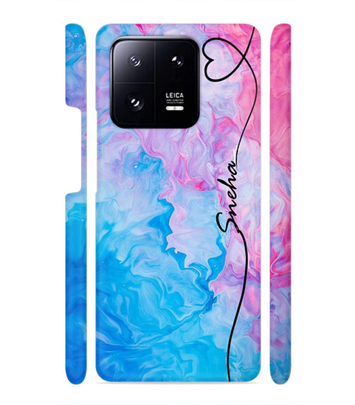 Customize text with multicolor graphics Xiaomi MI 13 PRO Mobile Cover