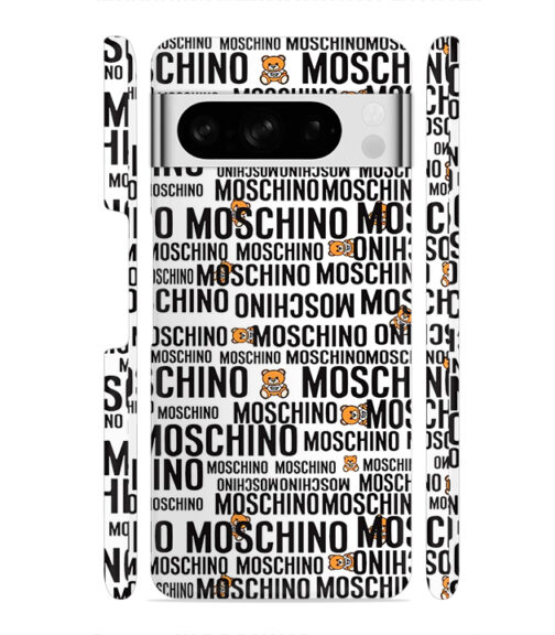 Moschino panda marquee text Google Pixel 8 Pro Mobile Cover