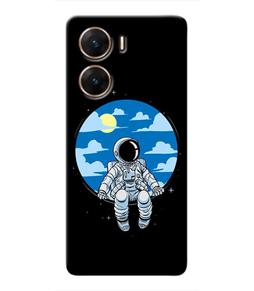 Vintage space anime graphics Vivo V29 E Mobile Cover