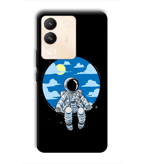 Vintage space anime graphics Vivo Y200 (5G) Mobile Cover