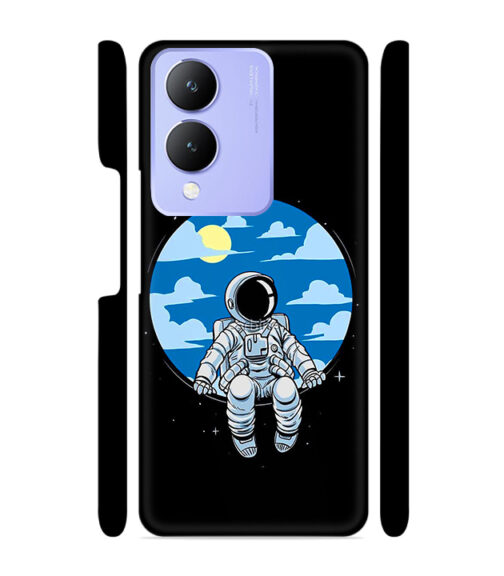 Vintage space anime graphics Vivo Y28 Mobile Cover