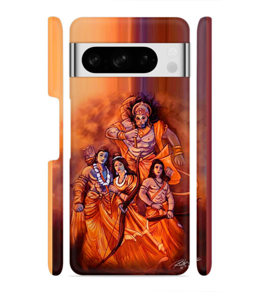 Lords Hanuman with ram ji family Google Pixel 8 Pro Mobile Cover
