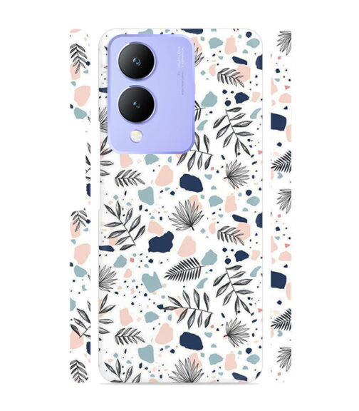 Neural color floral design Vivo Y28 Mobile Cover