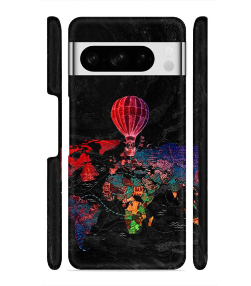 World map Google Pixel 8 Pro Mobile Cover