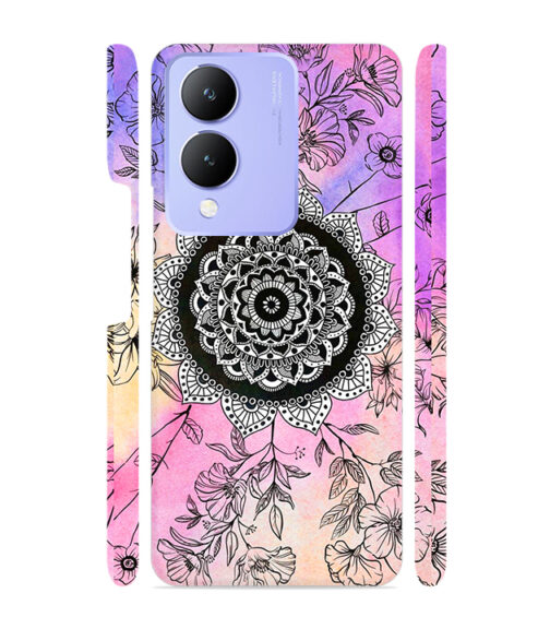 Rangoli pattern with beautiful colors Vivo Y28 Mobile Cover