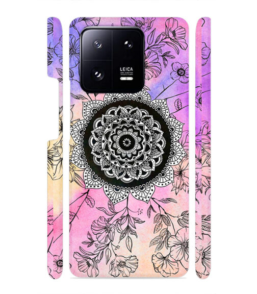 Rangoli pattern with beautiful colors Xiaomi MI 13 PRO Mobile Cover