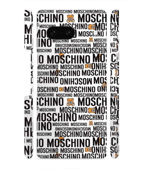 Moschino panda marquee text Google Pixel 7 Mobile Cover