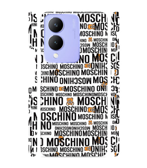 Moschino panda marquee text Vivo Y28 Mobile Cover