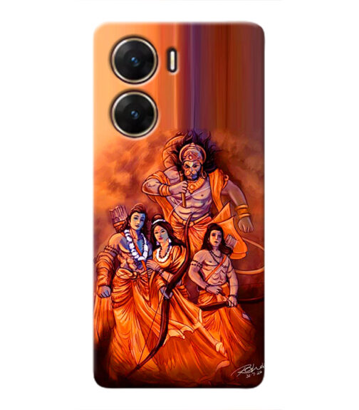 Lords Hanuman with ram ji family Vivo V29 E Mobile Cover