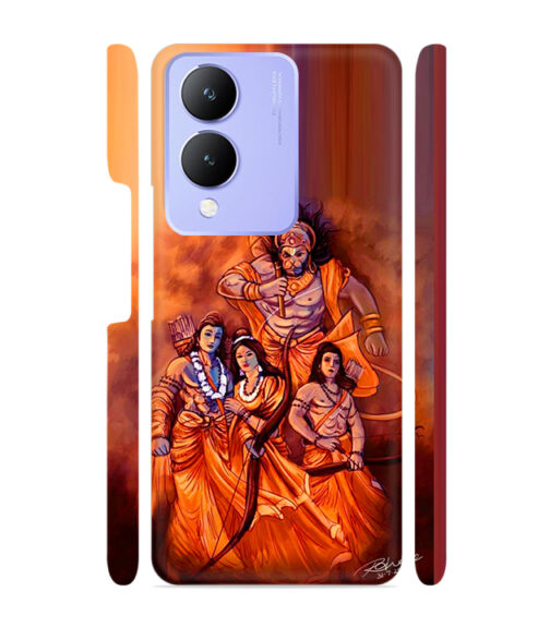 Lords Hanuman with ram ji family Vivo Y28 Mobile Cover