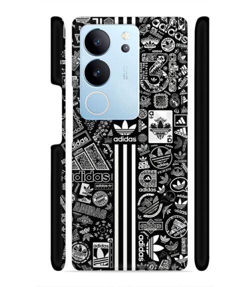 Multiple creative Adidas logo Vivo V29 5G Mobile Cover
