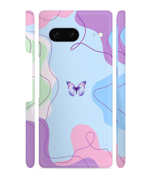Beautiful combination of color with butterfly Google Pixel 7 Mobile Cover