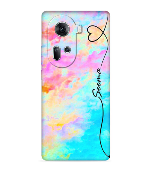 Customize Text Oppo Reno 11 (5G) Mobile Cover