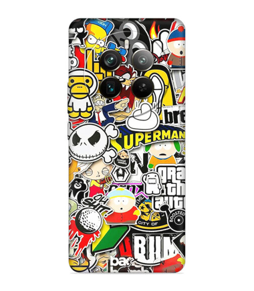 Cartoon style Realme 12 Pro (5G) Mobile Cover