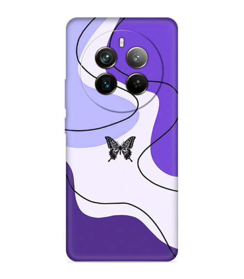 Butterfly with multicolor Realme 12 Pro (5G) Mobile Cover