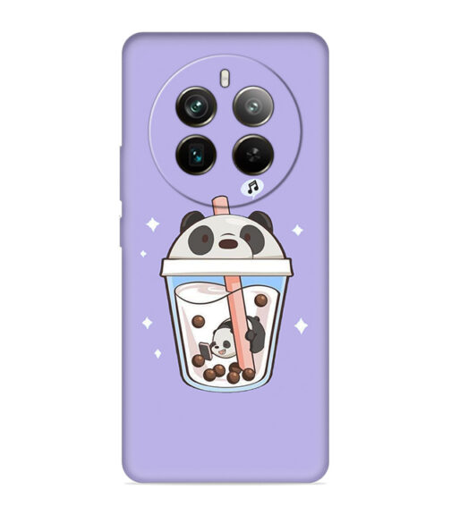 Panda Smoothie graphics Realme 12 Pro (5G) Mobile Cover