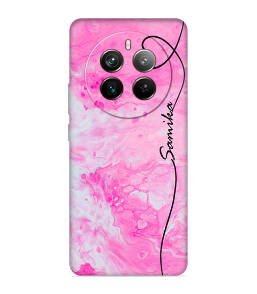 Customize text smokie multicolor Realme 12 Pro (5G) Mobile Cover