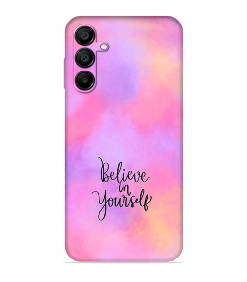 Colorfull background with text (Believe in youself) Samsung Galaxy A15 (5G) Mobile Cover