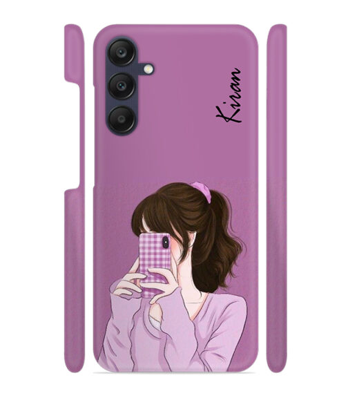 Customize text Samsung Galaxy A25 (5G) Mobile Cover