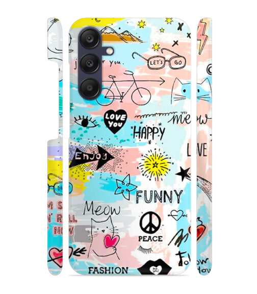 Multiple graphics Samsung Galaxy A25 (5G) Mobile Cover