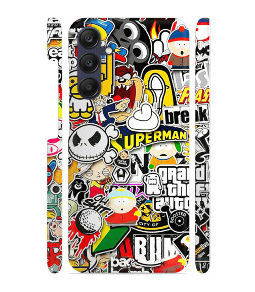 Cartoon style Samsung Galaxy A25 (5G) Mobile Cover