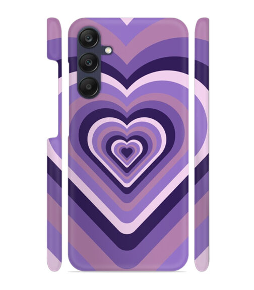 Heart vintage design with neural color Samsung Galaxy A25 (5G) Mobile Cover