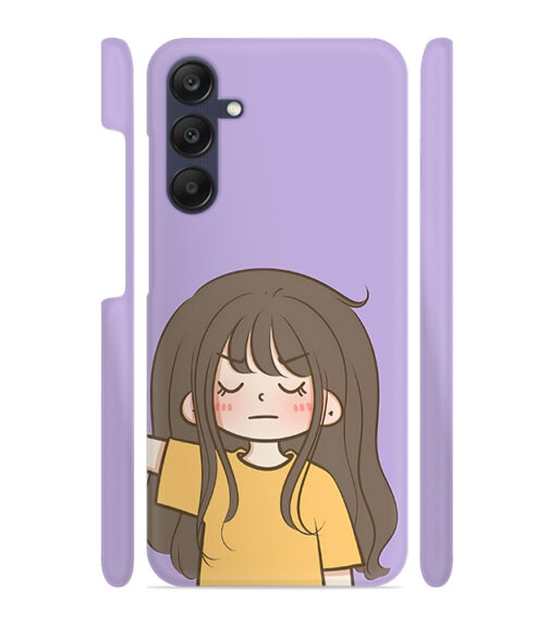 angry girl Samsung Galaxy A25 (5G) Mobile Cover