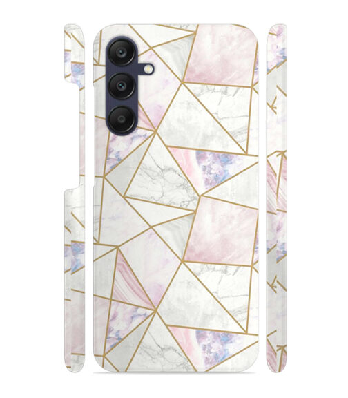 Marvel effect with gold line abstract design Samsung Galaxy A25 (5G) Mobile Cover