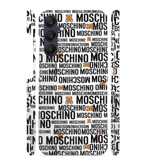 Moschino panda marquee text Samsung Galaxy A25 (5G) Mobile Cover