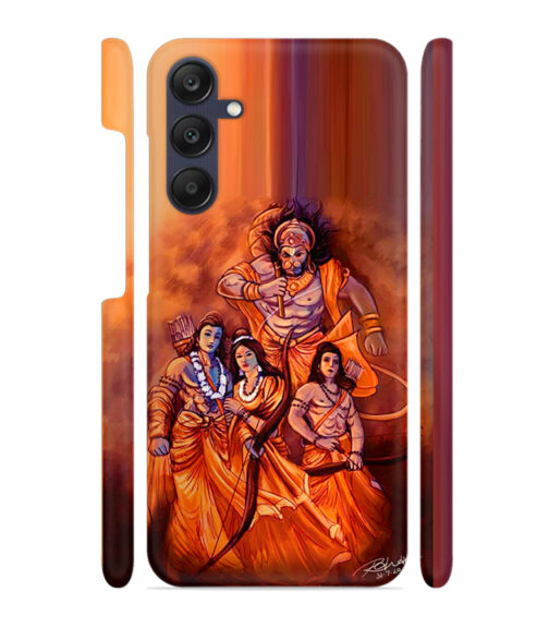 Lords Hanuman with ram ji family Samsung Galaxy A25 (5G) Mobile Cover
