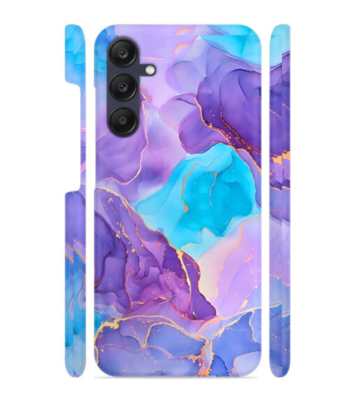 Abstract Multicolored marbel textured background Samsung Galaxy A25 (5G) Mobile Cover