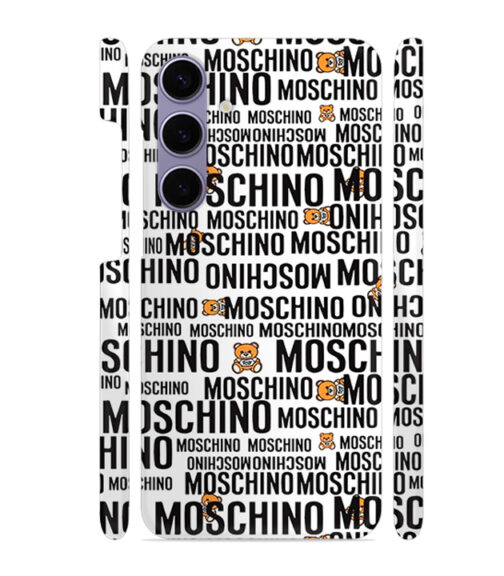 Moschino panda marquee text Samsung Galaxy S24 (5G) Mobile Cover