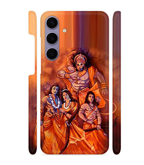 Lords Hanuman with ram ji family Samsung Galaxy S24 (5G) Mobile Cover